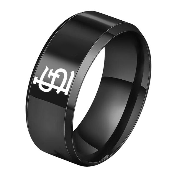 new men's jewelry titanium steel ring, sports fashion ring, fan gifts, Silver
new men's jewelry titanium steel ring, sports fashion ring, fan gifts, Silver