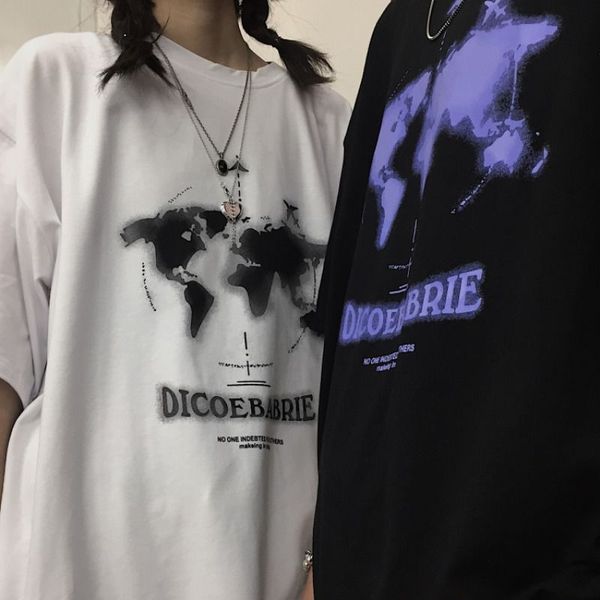 Januarysnow Hip Hop Earth Print T Shirt Man Harajuku male T-shirt Casual Summer Loose White Tshirt Streetwear Cool Black Korean Top Tees
Januarysnow Hip Hop Earth Print T Shirt Man Harajuku male T-shirt Casual Summer Loose White Tshirt Streetwear Cool Black Korean Top Tees