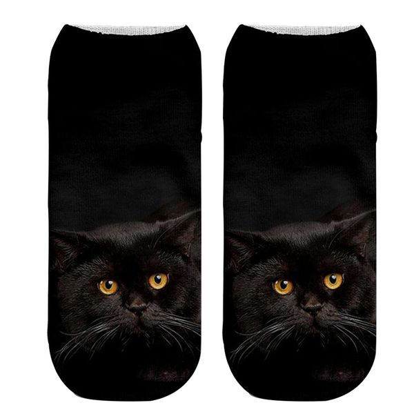 lovely 3d pattern anti-slip cartoon elastic socks cat pattern ankle, Black;white
lovely 3d pattern anti-slip cartoon elastic socks cat pattern ankle, Black;white