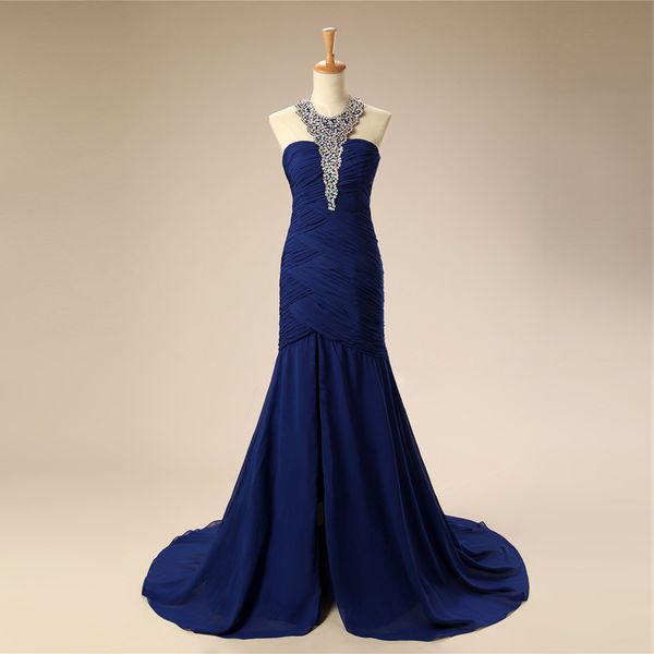 2019 charming royal blue mermaid evening dress with long competition dresses evening dress plus size support customized, White;black
2019 charming royal blue mermaid evening dress with long competition dresses evening dress plus size support customized, White;black