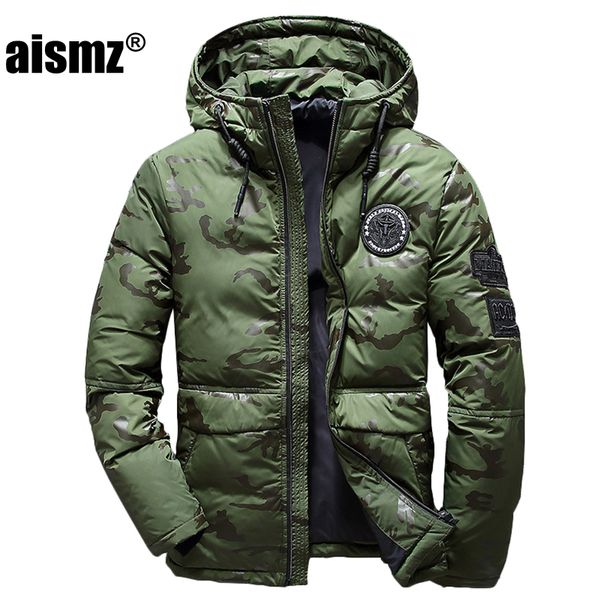 aismz men winter feather jacket men's hooded camouflage parka jackets white man thick jacket ultralight down male donsjas, Black
aismz men winter feather jacket men's hooded camouflage parka jackets white man thick jacket ultralight down male donsjas, Black