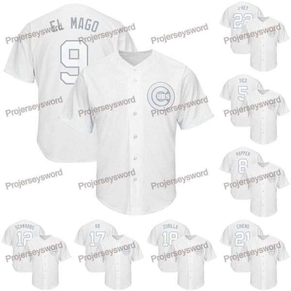 Chicago Baez El Mago 2019 Players Weekend Cubs Jersey Albert Almora Jr.Ian Happ Kyle Schwarber Bryant KB Ben Zobrist Tony Kemp Jason Heyward
Chicago Baez El Mago 2019 Players Weekend Cubs Jersey Albert Almora Jr.Ian Happ Kyle Schwarber Bryant KB Ben Zobrist Tony Kemp Jason Heyward