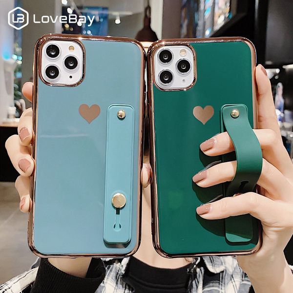 lovebay cute love heart shockproof phone case for iphone 11 pro x xr xs max 7 8 plus electroplating holder soft tpu back cover 
lovebay cute love heart shockproof phone case for iphone 11 pro x xr xs max 7 8 plus electroplating holder soft tpu back cover