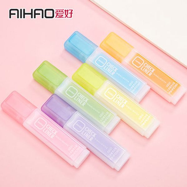 aihao large-capacity highlighter student marker pen stationery supplies marker pen color light color 6 wholesale, Black;red
aihao large-capacity highlighter student marker pen stationery supplies marker pen color light color 6 wholesale, Black;red