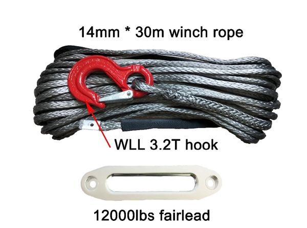 14mm x 30m synthetic plasma uhmwpe winch line rope cable with hook and hawse hairlead
14mm x 30m synthetic plasma uhmwpe winch line rope cable with hook and hawse hairlead
