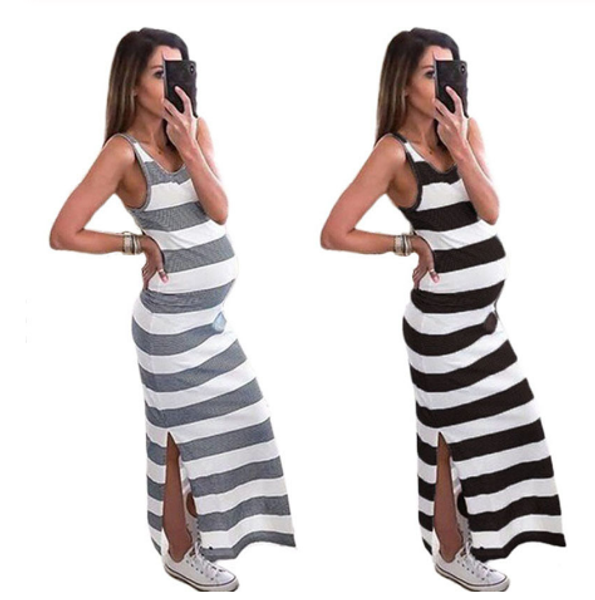 summer maternity dress pregnancy dress sleeveless women pregnants maternity clothes sleeveless striped strap dresses comfortable, White
summer maternity dress pregnancy dress sleeveless women pregnants maternity clothes sleeveless striped strap dresses comfortable, White