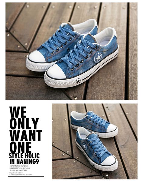 fashion women sneakers denim casual shoes female summer canvas shoes trainers lace up ladies basket femme stars tenis feminino, Black 
fashion women sneakers denim casual shoes female summer canvas shoes trainers lace up ladies basket femme stars tenis feminino, Black