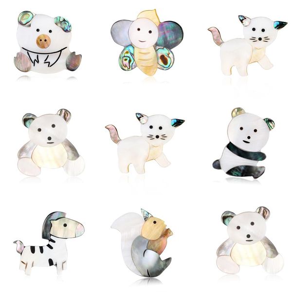 fashion cartoon animal shell needle female brooch bear bee horse squirrel cat pig panda cute animal shell brooch denim badge pin, Gray
fashion cartoon animal shell needle female brooch bear bee horse squirrel cat pig panda cute animal shell brooch denim badge pin, Gray