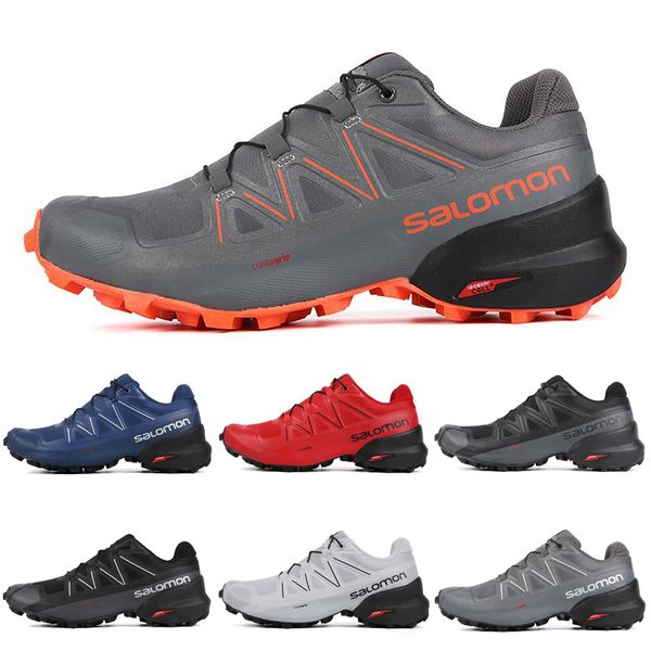 2019 Salomon SpeedCross 5 CS Men Running Shoes Black Red Blue Speed Cross V Waterproof Mens Trainer Athletic Hiking Sports Sneakers 40-46
2019 Salomon SpeedCross 5 CS Men Running Shoes Black Red Blue Speed Cross V Waterproof Mens Trainer Athletic Hiking Sports Sneakers 40-46