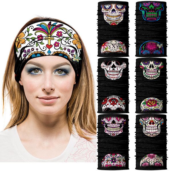 3d women headband sugar skull neck tube cycling quick dry seamless bandana mexico skull face mask outdoors hiking running scarfs, Black
3d women headband sugar skull neck tube cycling quick dry seamless bandana mexico skull face mask outdoors hiking running scarfs, Black