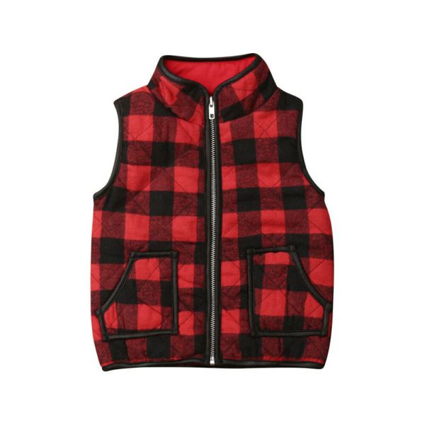 1-6y toddler kids baby girl plaid vest outwear zipper coat waistcoat warm jacket autumn winter clothes, Blue
1-6y toddler kids baby girl plaid vest outwear zipper coat waistcoat warm jacket autumn winter clothes, Blue