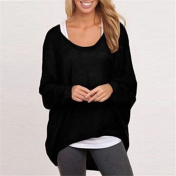 designer women's t-shirt irregular multi-color sweater shirts for women casual scoop neck women's knits brand tee new summer tshir, White
designer women's t-shirt irregular multi-color sweater shirts for women casual scoop neck women's knits brand tee new summer tshir, White