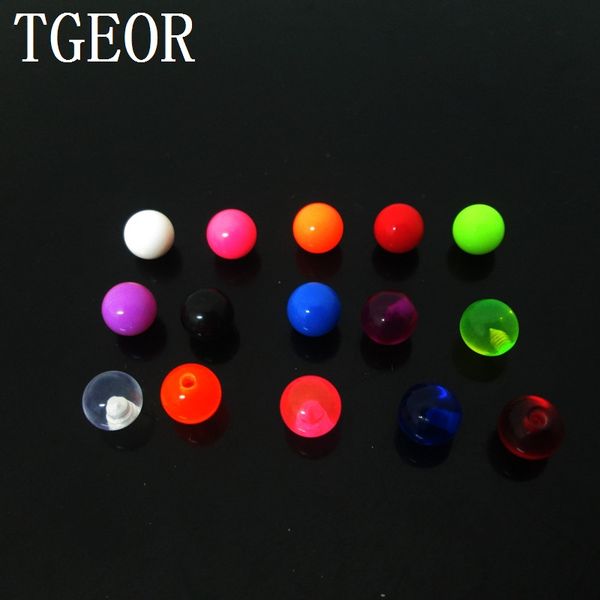 wholesale body jewelry parts 200pcs 1.2*3mm 1.6*5mm 1.6*6mm colors acrylic uv jewelry ball with screw ing, Slivery;golden
wholesale body jewelry parts 200pcs 1.2*3mm 1.6*5mm 1.6*6mm colors acrylic uv jewelry ball with screw ing, Slivery;golden