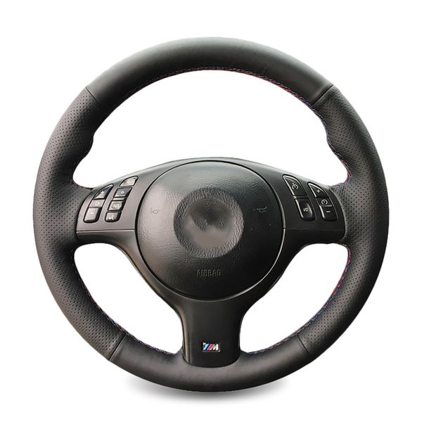 artificial leather auto braid on the steering wheel cover for m sport e46 330i 330ci e39 540i 525i 530i m3 e46 car covers 
artificial leather auto braid on the steering wheel cover for m sport e46 330i 330ci e39 540i 525i 530i m3 e46 car covers