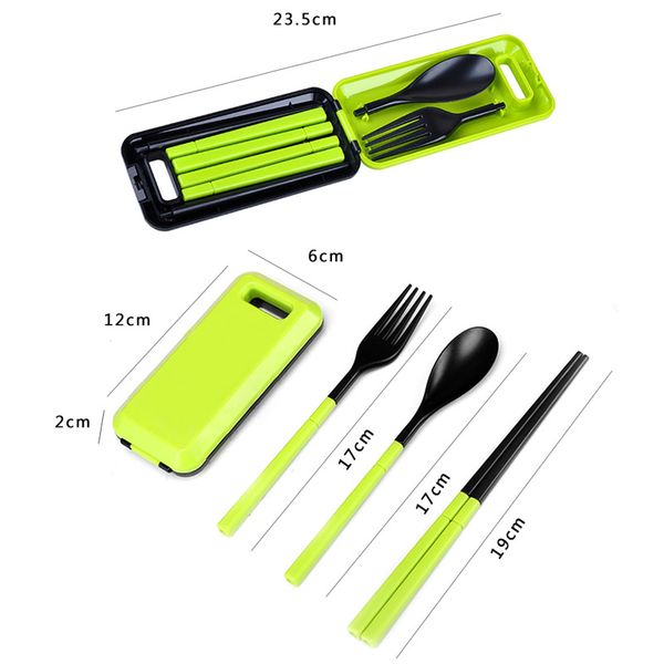 3 in 1 abs folding dinnerware cutlery fork chopsticks set with storage box outdoor kamp camping hiking traveling tableware set
3 in 1 abs folding dinnerware cutlery fork chopsticks set with storage box outdoor kamp camping hiking traveling tableware set