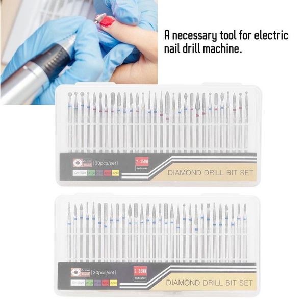 30pcs/set diamond grinding head nail art drill polish head kit nail drill machine manicure machine accessories 
30pcs/set diamond grinding head nail art drill polish head kit nail drill machine manicure machine accessories