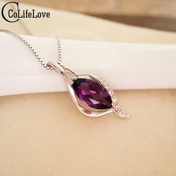 100% natural amethyst pendant necklace crystal 925 solid sterling silver new fashion pendant for woman girl brithday gift
100% natural amethyst pendant necklace crystal 925 solid sterling silver new fashion pendant for woman girl brithday gift