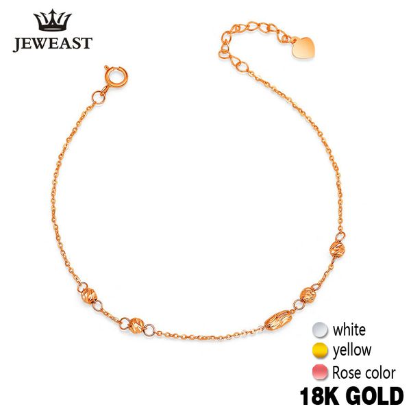 18k gold bracelet luck beads women girl party gift lover 2017 new genuine 750 bangle classic discount good nice fine, Golden;silver
18k gold bracelet luck beads women girl party gift lover 2017 new genuine 750 bangle classic discount good nice fine, Golden;silver