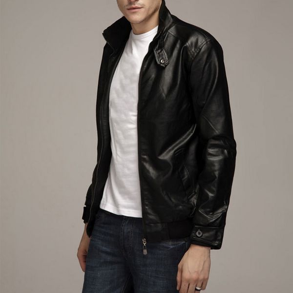 drop shipping shujin men leather jacket motorcycle leather jackets male casual coats locomotive men's jacket, Black;brown
drop shipping shujin men leather jacket motorcycle leather jackets male casual coats locomotive men's jacket, Black;brown