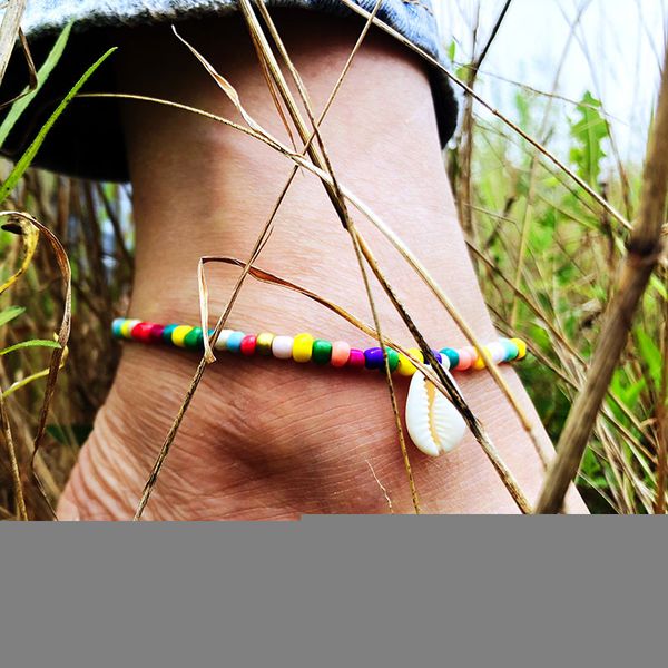 2019 new boho simple mix beads anklets for women summer beach foot jewelry fashion shell ankle bracelets, Silver
2019 new boho simple mix beads anklets for women summer beach foot jewelry fashion shell ankle bracelets, Silver