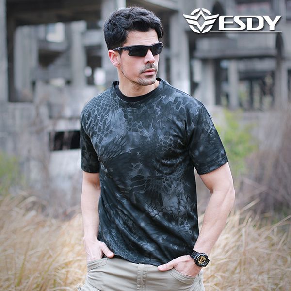 men summer tactical t-shirt paintball short sleeve quick dry t shirt army camouflage shirts shooting hunting sport tees, Gray;blue
men summer tactical t-shirt paintball short sleeve quick dry t shirt army camouflage shirts shooting hunting sport tees, Gray;blue