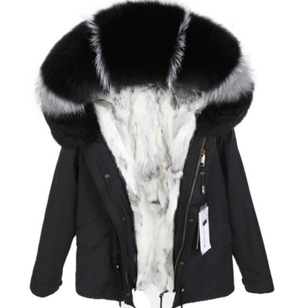 good quality women fur parkas maomaokong brand black white raccoon fur trim girl snow coats grey white rabbit fur lining black mini parkas
good quality women fur parkas maomaokong brand black white raccoon fur trim girl snow coats grey white rabbit fur lining black mini parkas