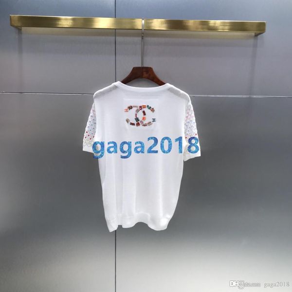 high end женщины девушки летняя рубашка стрейч вискоза трикотажные тройники с блестками вышивка футболка повседневная с коротким рукавом стр, White
high end женщины девушки летняя рубашка стрейч вискоза трикотажные тройники с блестками вышивка футболка повседневная с коротким рукавом стр, White