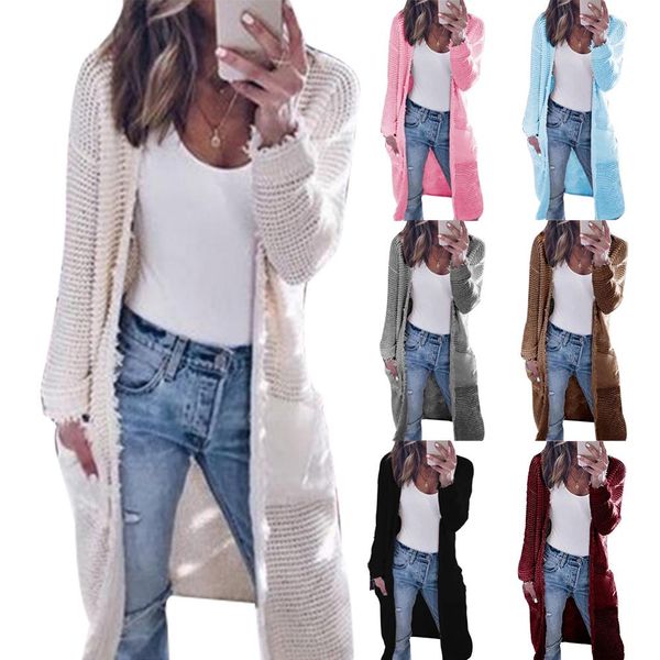 winter women solid color casual knitted long sleeve sweater cardigan coat perfect gifts for yourself or your lover, Tan;black
winter women solid color casual knitted long sleeve sweater cardigan coat perfect gifts for yourself or your lover, Tan;black