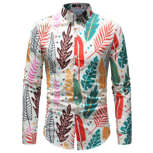 mens hawaiian shirt long sleeve floral shirts men casual holiday vacation clothing camisas shirt slim fit medusa cotton shirts plus size, White;black 
mens hawaiian shirt long sleeve floral shirts men casual holiday vacation clothing camisas shirt slim fit medusa cotton shirts plus size, White;black