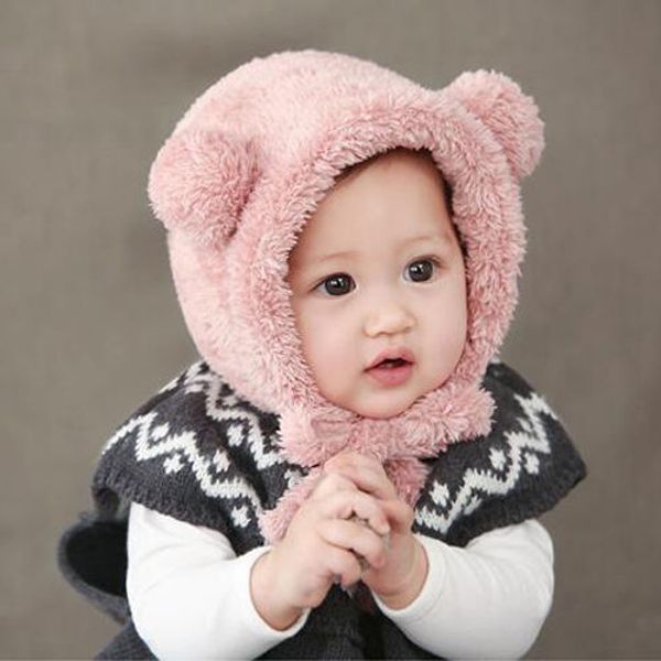 cute winter newborn baby girls boys warm hat beanie hat bear ear plush cap warmer hats, Yellow
cute winter newborn baby girls boys warm hat beanie hat bear ear plush cap warmer hats, Yellow