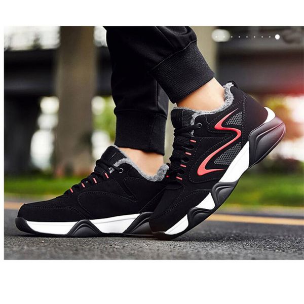 2019 whosale plus velvet men warm cotton casual shoes snow sneakers korean version of the trend of wild sports shoes, Black
2019 whosale plus velvet men warm cotton casual shoes snow sneakers korean version of the trend of wild sports shoes, Black