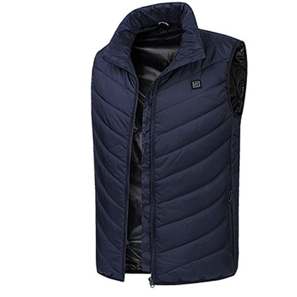 winter thermal coat usb heated vest men sleevless jacket slim fit windproof stand collar hiking heater clothes for mens, Black;white
winter thermal coat usb heated vest men sleevless jacket slim fit windproof stand collar hiking heater clothes for mens, Black;white