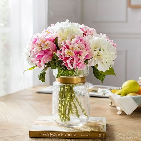 artificial hydrangea silk flowers 12cm width home garden decor party fake flower 32cm length wedding decorations new multi colors
artificial hydrangea silk flowers 12cm width home garden decor party fake flower 32cm length wedding decorations new multi colors