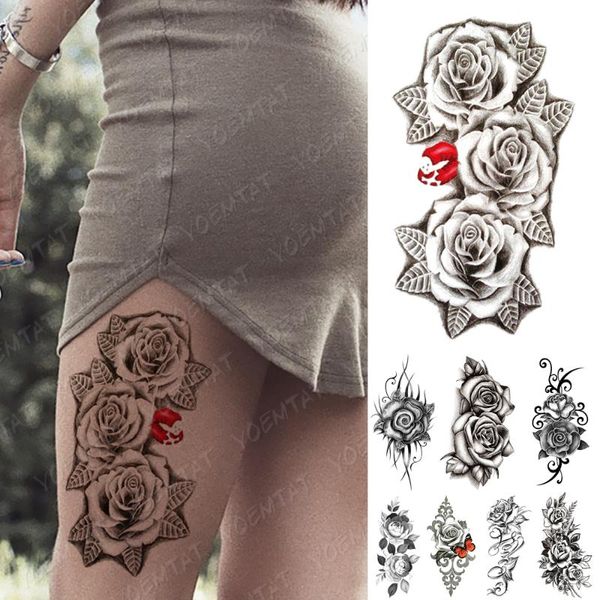 waterproof temporary tattoo sticker lip butterfly rose flowers flash tattoos simple lines body art arm fake sleeve tatoo women
waterproof temporary tattoo sticker lip butterfly rose flowers flash tattoos simple lines body art arm fake sleeve tatoo women