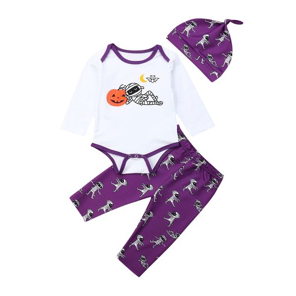 halloween party pumpkin toddler baby clothing set little baby cartoon long sleeve pants hat 3pcs outfit costumes, Pink;blue
halloween party pumpkin toddler baby clothing set little baby cartoon long sleeve pants hat 3pcs outfit costumes, Pink;blue