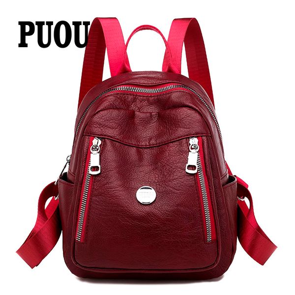 women leather backpack small backpack for school teenagers girl sac a dos travel bagpack ladies mochila feminina new 2020
women leather backpack small backpack for school teenagers girl sac a dos travel bagpack ladies mochila feminina new 2020