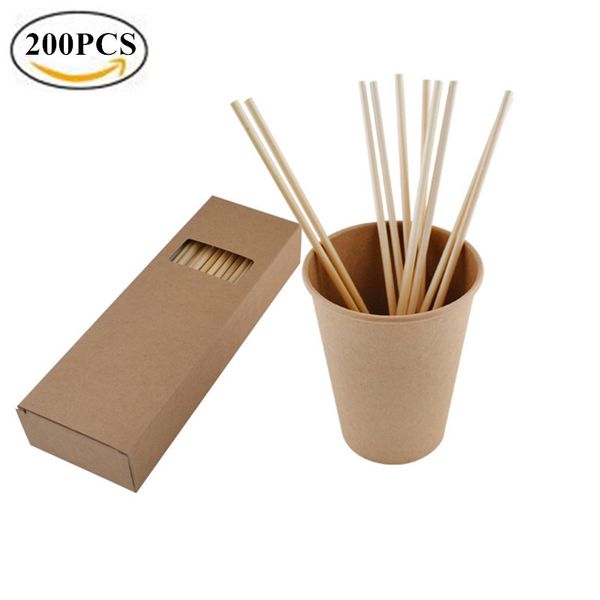 200pcs eco-friendly wheat straw disposable drinking straw biodegradable drinking straws 100pcs/box set for party
200pcs eco-friendly wheat straw disposable drinking straw biodegradable drinking straws 100pcs/box set for party