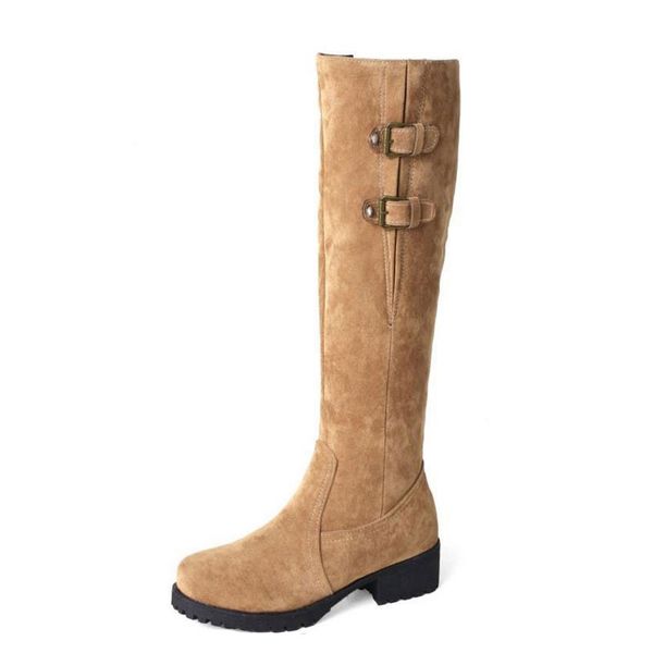 Big 33-44 Shoes Women Knee Snow Boots Metal Buckle High Heel Boots Thick Fur Shoes Winter Long Boots Women Footwear, Black
Big 33-44 Shoes Women Knee Snow Boots Metal Buckle High Heel Boots Thick Fur Shoes Winter Long Boots Women Footwear, Black
