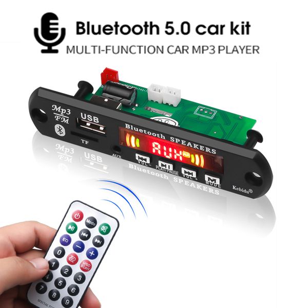 5v 12v bluetooth car kit mp3 player auto mp3 decoder board fm radio module support fm tf usb aux audio adapter bluetooth 5.0
5v 12v bluetooth car kit mp3 player auto mp3 decoder board fm radio module support fm tf usb aux audio adapter bluetooth 5.0