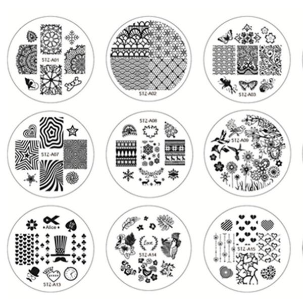 1pc new arrival beauty charm fashion designs nail polish diy tips stencils stamping templates flower templates jistza01-30, White
1pc new arrival beauty charm fashion designs nail polish diy tips stencils stamping templates flower templates jistza01-30, White