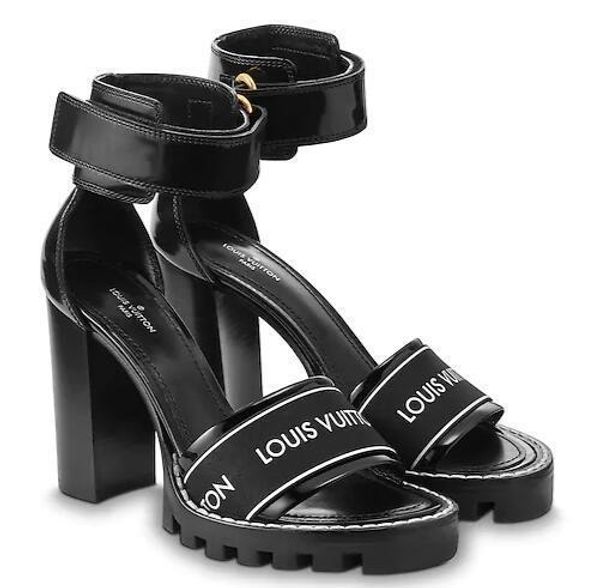 

star trail sandal 1a3y22 women sandals espadrilles wedges slides thongs pumps flats sneakers dress shoes, Black