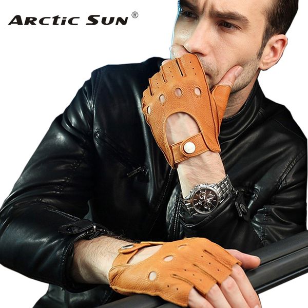 fashion 2019 men deerskin gloves wrist half finger driving glove solid fingerless mittens real genuine leather em001w t190618, Blue;gray
fashion 2019 men deerskin gloves wrist half finger driving glove solid fingerless mittens real genuine leather em001w t190618, Blue;gray