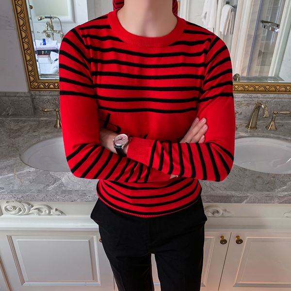 fashion autumn winter sweater men all match long sleeve mens stripes sweaters slim fit o-neck comfortable casual pull homme 3xl, White;black
fashion autumn winter sweater men all match long sleeve mens stripes sweaters slim fit o-neck comfortable casual pull homme 3xl, White;black