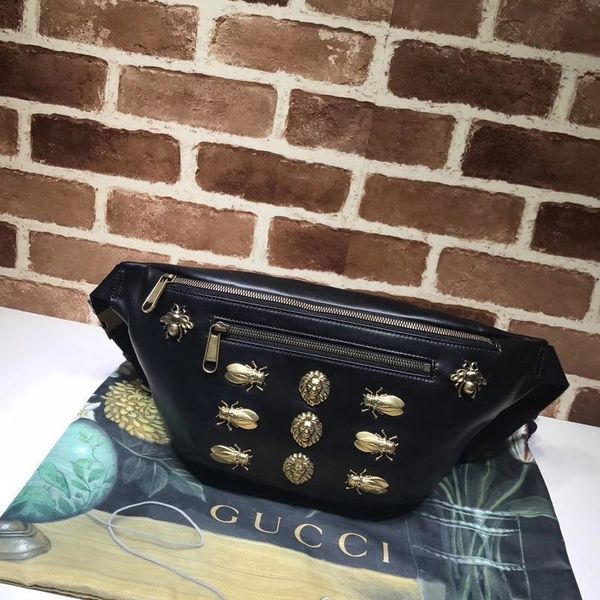 design letter butterfly insect metal buckle waist bag real cowhide leather woman 484683 chest bag handbag
design letter butterfly insect metal buckle waist bag real cowhide leather woman 484683 chest bag handbag