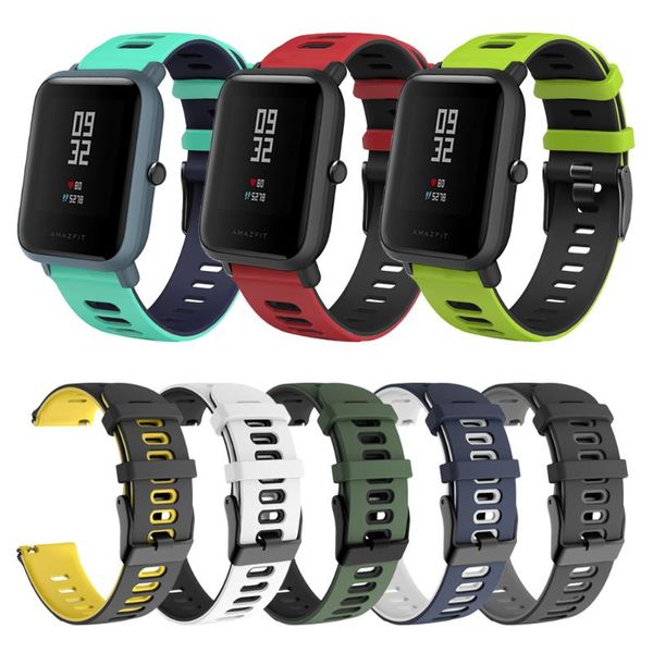 for amazfit bip strap accessories huami amazfit bip lite silicone band wristband gts/gtr 42mm bracelet watchband, Black;brown
for amazfit bip strap accessories huami amazfit bip lite silicone band wristband gts/gtr 42mm bracelet watchband, Black;brown