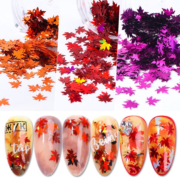 various colors holographic leaves nail art decorations yellow red sequins paillette tips nails glitter flakes fall maple slice tools, Silver;gold
various colors holographic leaves nail art decorations yellow red sequins paillette tips nails glitter flakes fall maple slice tools, Silver;gold