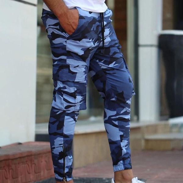 men's pants casual 2021 joggers men camouflage quality elastic comfortable trousers, Black
men's pants casual 2021 joggers men camouflage quality elastic comfortable trousers, Black