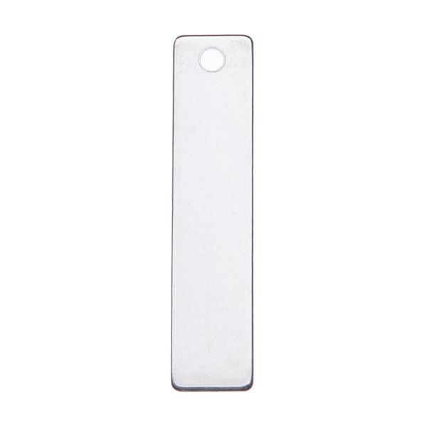 lasperal 10pcs silver color blank stamping tags rectangle pendants stainless steel charms stempunk jewelry findings
lasperal 10pcs silver color blank stamping tags rectangle pendants stainless steel charms stempunk jewelry findings