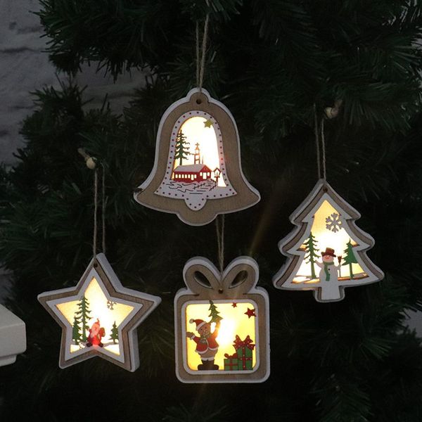 creative led light christmas tree hanging pendant star car heart wooden ornament christmas xmas party new year decoration
creative led light christmas tree hanging pendant star car heart wooden ornament christmas xmas party new year decoration
