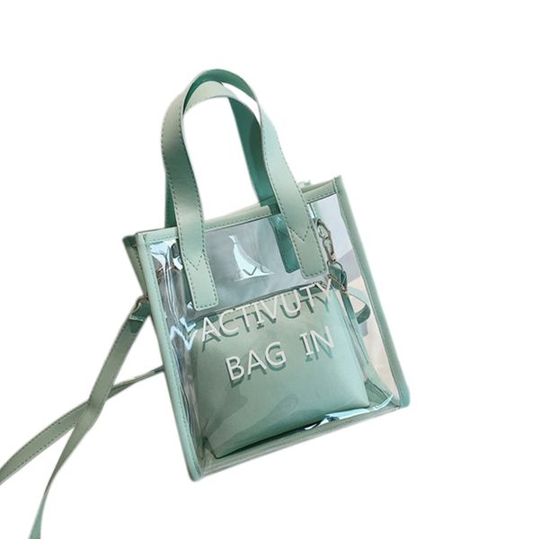мода женщины прозрачный мешок прозрачный пвх небольшой тотализатор курьерские сумки голографическая сумка женская леди сумка девушки ранец 
мода женщины прозрачный мешок прозрачный пвх небольшой тотализатор курьерские сумки голографическая сумка женская леди сумка девушки ранец